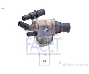 FACET Termostato Liquido 88°C Adatto Per Fiat Doblo Con Guarnizione