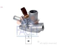 FACET Termostato Refrigerante 80°C Adatto A per Fiat Grande Punto Doblo
