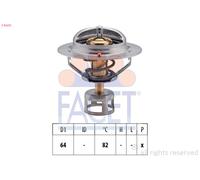 FACET Termostato Refrigerante 82°C Adatto Per Nissan Patrol GR IV 7.8523S