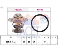 FACET Termostato Refrigerante 87°C Per VW Passat Variant Touran Audi A3