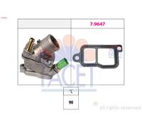 FACET Termostato Refrigerante 90°C Adatto A per Volvo XC90 I V70 II 7.8732