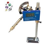 Faceting Machine - Manipolatore angolare con display digitale, altezza regolabile, indice 32-96 per rettifica e lucidatura di pietre preziose, gioielli e giade