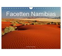 Facetten Namibias (Wandkalender 2026 DIN A4 quer), CALVENDO Monatskalender: Die Facetten Namibias: Wilde Tiere, farbige Wüsten, großartige Landschaften