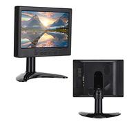 Faceuer Monitor per Computer, Monitor da Gioco LED da 7 Pollici 1080P Risoluzione 1024x600 Monitor PC Compatibile HDMI VGA Ingresso AV per Raspberry Pi, Display per Auto, CCTV(EU)