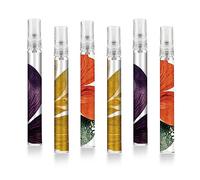 Facewegen 6 pezzi portatile viaggio ricaricabile profumo atomizzatore bottiglia, 10ml profumo atomizzatore bottiglie, fragranza bottiglia spray, fragranza pompa caso per le donne e gli uomini