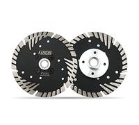 FACHLICH Disco Diamantato 125mm 2 pezzi M14 per Porcellana Piastrella Ceramica Granito Marmo