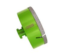 FACHLICH Punta per Trapano Diamantata 110mm Vacuum Brasato Foretto Diamantato con Filettatura M14 per Porcellana Piastrella Granito Marmo Taglio a Secco