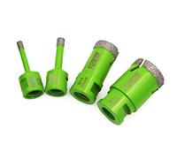 FACHLICH Punta per Trapano Diamantata 6/8/25/35mm Vacuum Brasato Foretto Diamantato con Filettatura M14 per Porcellana Piastrella Granito Marmo Taglio a Secco