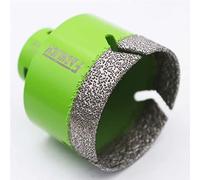 FACHLICH Punta per Trapano Diamantata 60mm Vacuum Brasato Foretto Diamantato con Filettatura M14 per Porcellana Piastrella Granito Marmo Taglio a Secco
