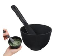 Facial Bowl With Spatula - Silicone Non-Stick Beauty Supplies Use