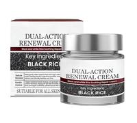 Facial Cream Lotion, Brightening Hydration Balm, Moisturizer with Soothing Formula, Skin Care for Ladies Mature Dry Oily Types, Beauty Products, Daily Glow for Night Morning Overnight Travel