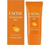 Facial EXFOliating GEl, Purifying Exfoliatings GEL, Orange ExfoLIAting Whitening SCRub,E-xfoliating Gels Scrubs,Deep Cleansing Moisturizing Scrub (1 pcs)