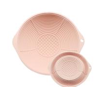 Facial Ice Bath Bowl, Silicone Folding Water Basin, Skin Cleansing Solution, Cold Remedy for Face Refreshing, Home Spa Tool for Women Girls Morning Use, 10.47x3.58x1.34 Inches