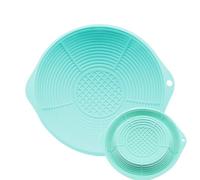 Facial Ice Bath Bowl, Silicone Folding Water Basin, Skin Cleansing Solution, Cold Remedy for Face Refreshing, Home Spa Tool for Women Girls Morning Use, 10.47x3.58x1.34 Inches