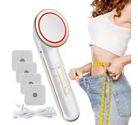 Facial Massager Beauty Device,Microcurrent Facial Device with Red Light Therapy, Skin Tightening Device for Lifting & Firming, Electric Cellulite Massage Tool for Leg, Arm, Belly, Waist, Buttocks