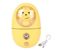Facial Mister - Nebulizzatore per il viso a forma di animale, ricaricabile tramite USB, mini umidificatore portatile per il viso, da viaggio, per il trucco, per la cura della pelle, colore bianco