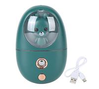 Facial Mister - Nebulizzatore per il viso a forma di animale, ricaricabile tramite USB, mini umidificatore per occhi e viso, portatile, per il trucco da viaggio, per la cura della pelle, colore bianco