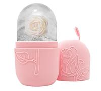 Facial Soothing Ice Roller, 12x7x5cm Silicone Face Cold Massager