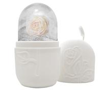 Facial Soothing Ice Roller, 12x7x5cm Silicone Face Cold Massager