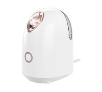 Facial Steamer, Warm Mist Face Humidifier, Deep Cleansing Machine, Compact Daily Hydration for Skin Moisture Absorption and Spa Home Use, 5.35x3.39x6.1 Inches, White