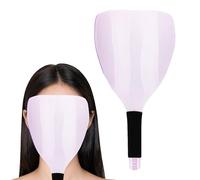 Facial Trimmer Baffle - ABS 32.5cm, Beard Cut Shield, Flexible Catch Design | Free Shaving Control, Hair Catch Guard, Grooming Splash Protector For Bathroom, Travel, Salon, Home