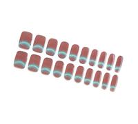 Facile Applicare LED Lampada Gel Unghie Lucido Strisce Manicure Francese Unghie Piene Avvolge Con Unghie File E Bastone Accessori