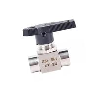 Facile azionare la costruzione a tre vie dell'acciaio inossidabile delle valvole a sfera per le valvole a sfera ad alta temperatura dei campi petrochimici del macchinario