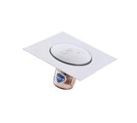 Facile Bagno Pavimento Scarico Piede Press Seal Meccanismo di Controllo Odore Critter Forte Per Doccia Lavello Pavimento Non Odore Scarico