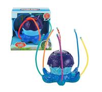 Facile collegamento Spruzzatore d ' acqua rotante per esterni Attrezzo per irrigazione Set giocattoli da giardino per la cura dei prati e giochi estivi per bambini Doccia con acqua per bambini