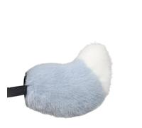 Facile da attaccare coda di agnello voce reattivo peluche animale gioco di ruolo accessorio per feste per bambini spettacoli teatrali giocattolo educativo animale gioco di ruolo, grigio, Taglia unica