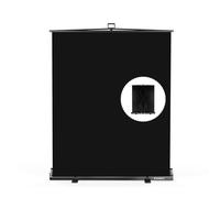 【Facile da configurare】 RAUBAY 200 x 152 cm neroo schermo pieghevole chroma portatile pannello chiave per foto con supporto per videoconferenze, studio fotografico, streaming.…