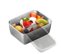 Facile Da Conservare Il Cibo: I Nostri Contenitori Per Il Pranzo Dispongono Di Un'apertura Di Grande Diametro Che Ti Consente Di Conservare E Versare Gli Ingredienti Con Facilità. Puoi Goderti I Tuoi