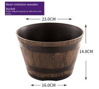 Facile da manovrare e organizzare le tue piante con questo secchio da whisky da