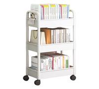 Facile da montare a 3 ripiani organizer di rotolamento carrello di utilità per bagno cucina spazio di archiviazione design efficiente bagno doccia titolari