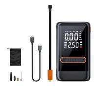 Facile da trasportare gonfiatore per pneumatici con capacità di ricarica USB Pompe ad aria ricaricabili efficienti per auto e biciclette gonfiaggio pneumatici digitale