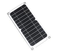 Facile da trasportare pannello solare 5V USB tipo C carica piccoli sistemi di pannelli solari flessibili in metallo per campeggio escursionismo e facile da trasportare