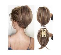 Facile da usare Chignon spettinato sintetico, chignon liscio sintetico, fermaglio for capelli con clip in coda di cavallo Accessorio(86H10)
