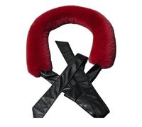 Facile da usare Cintura in pelle Fauxder Cintura Regolabile Vita Fodera Confortevole Elegante Cintura Abbigliamento Per Inverno Moda Professionale Donne, Colore: rosso, Taglia unica