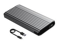 Facile da usare NVME Solid Disk Enclosure Case Adapter non richiesto Strumento Ampia compatibilità Design elegante