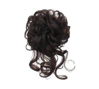 Facile da usare Parrucca for capelli Fascia elastica ad alta resilienza Facile da pulire Antiscivolo Traspirante Vestire Parrucca Chignon resistente al calore dall'aspetto naturale for la festa Access