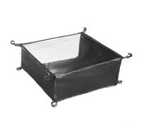 Facile da usare sotto il tavolo Mesh Organizer grande capacità borsa per avventure all'aperto (L)