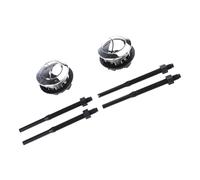 Facile installa il pulsante di scarico rotondo del WC 38mm Doppio controllo Serbatoi del bagno Sostituzione Quick Flush Doppio pulsante per la sostituzione del WC