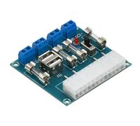 Facile installazione ATXPower Scheda di trasferimento compatibile per sistemi desktop HUM28W Migliora la struttura di dissipazione del calore Scheda di conversione di alimentazione