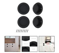 Facile installazione della maniglia per porta tascabile nera compatibile con mob