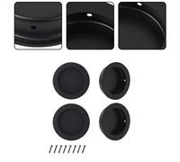 Facile installazione della maniglia per porta tascabile nera compatibile con mob