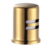 Facile installazione di ricambio in lega di ricambio per fessure d'aria accessori per lavastoviglie previene il riflusso dell'acqua sporca Lavastoviglie vuoti con finitura oro spazzolato accessori di