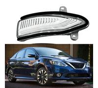 Facile Installazione Specchietto Posteriore Luce Segnale Giro LED Giro per Nissa
