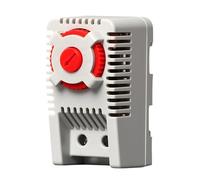 Facile installazione su guide DIN termostato montato ad alta capacità di contatto AC250 V regolabile da 0 a 60 °C per il controllo della temperatura dell'armadio