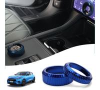 Facile Montaggio Ricambi Auto Pulsante Interruttore Pomello Cover 2pcs Volume Di