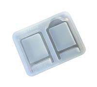 Facile pubblicazione Stampo in Silicone Per Gioielli Portachiavi Decorativi Le Targhe In Resina Di Forma Di Posa Ciondolo Ornamento Catena Della Catena Della Muffa